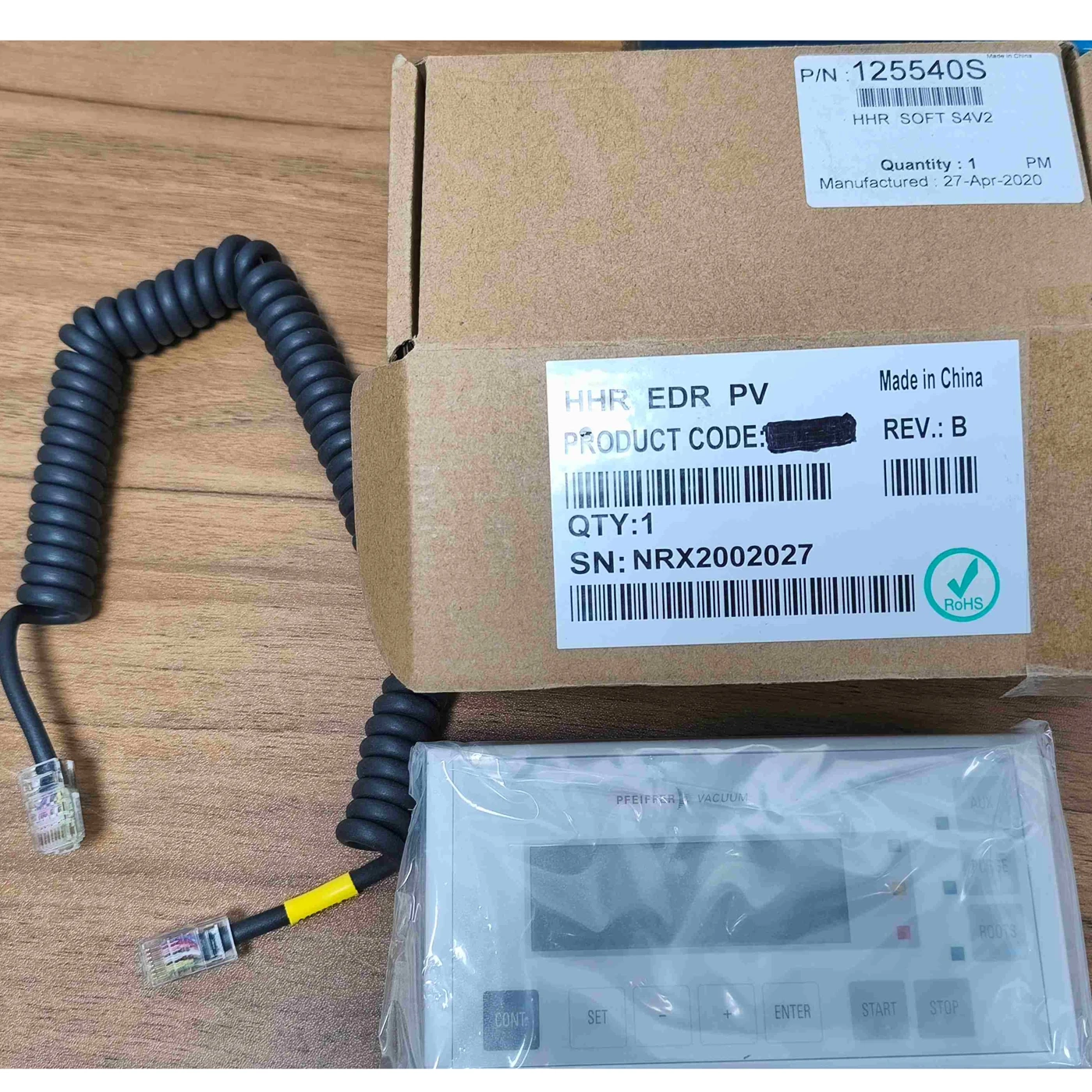 Ручной пульт Pfeiffer HHR EDR — 125540S