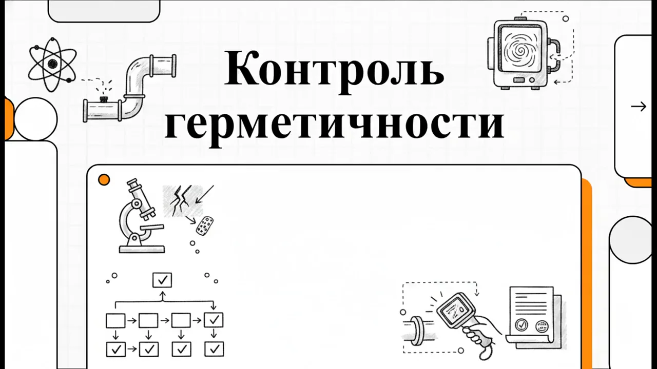 Испытания на герметичность по требованиям нормативных документов атомной отрасли
