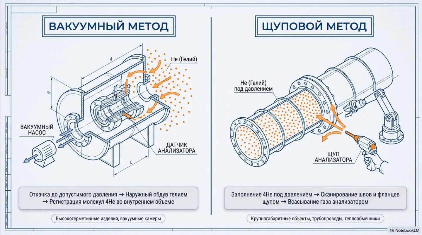 Слайд 2: Гелиевые масс-спектрометрические течеискатели Гелиевые масс-спектрометрические течеискатели ZQJ-LeakLab-3300 и ZQJ-LeakLab-3301