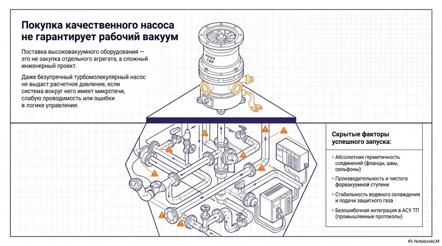 Слайд 2: Турбомолекулярные насосы KYKY CXF