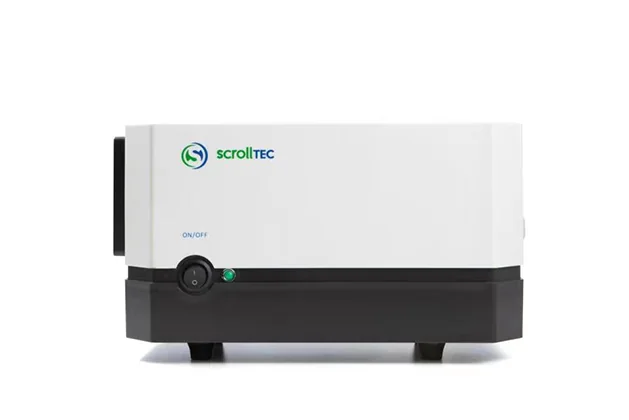 Scrolltec SVF-20 в кожухе. Изображение серии из каталога поставщика; параметры SVF-E1-20, SVF-E2-20 и SVF-E3M-20 различаются.